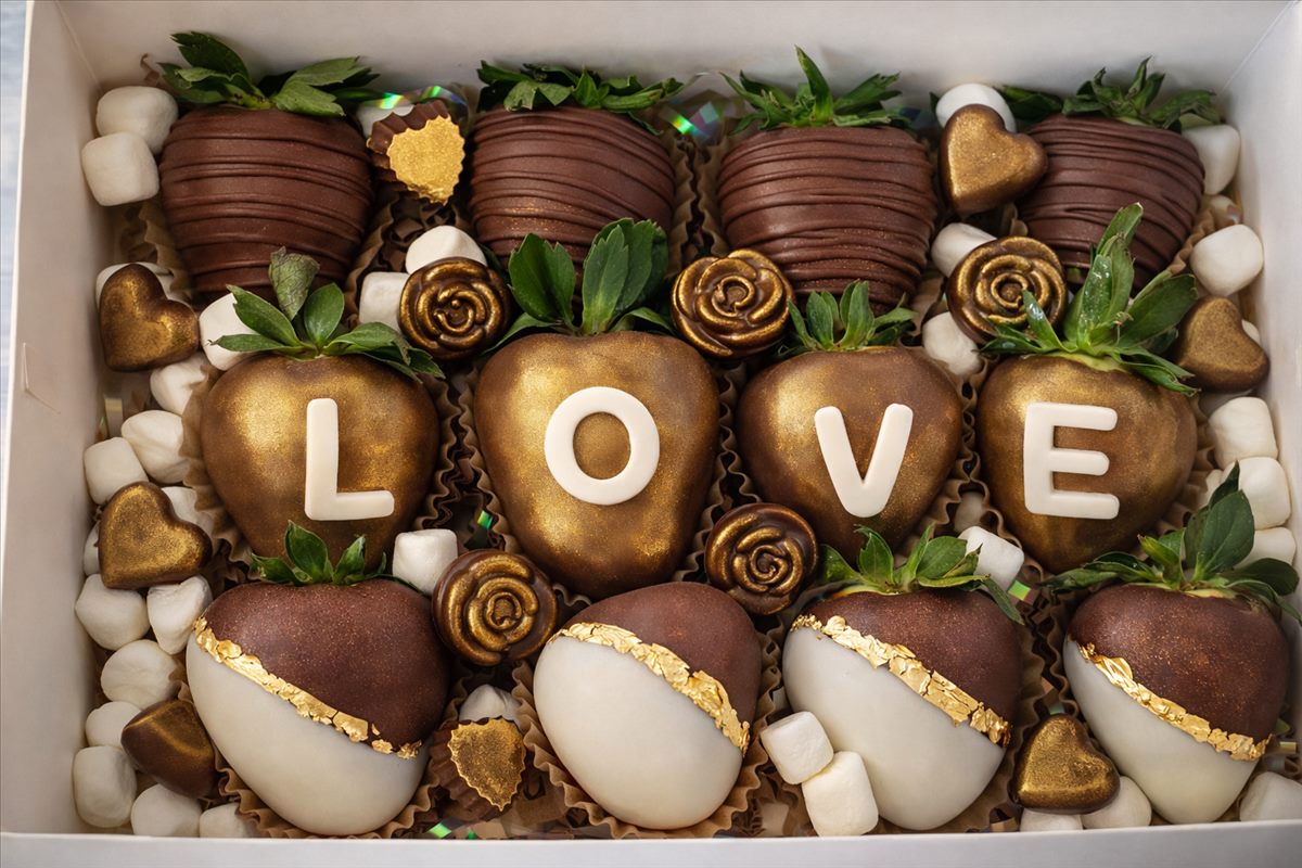 Fresas con Chocolate — LOVE